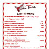 Limited Menu & Outdoor Dining Bar Menu The Cajun Table
